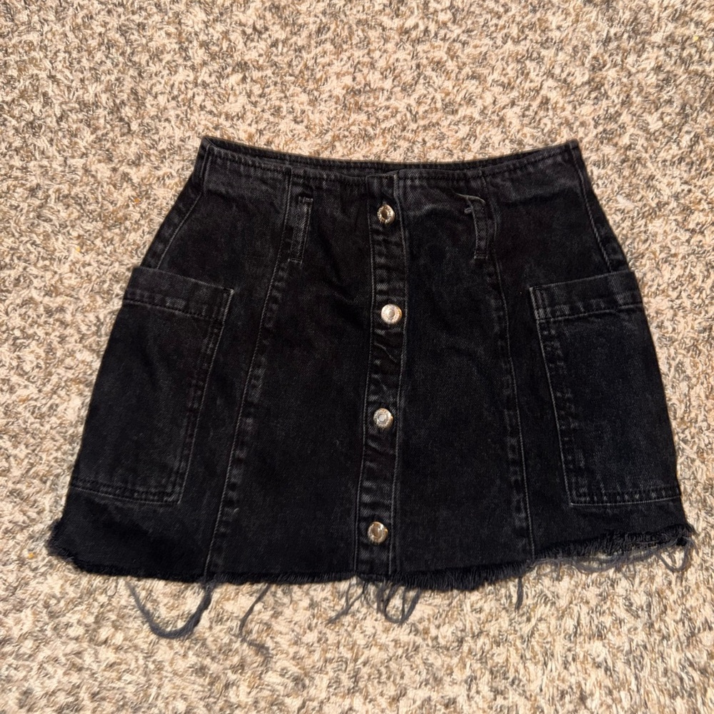 Topshop Denim Skirt